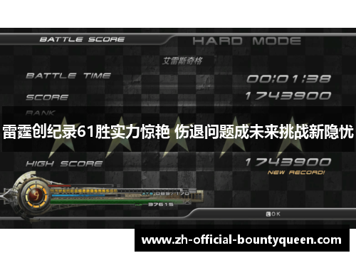 雷霆创纪录61胜实力惊艳 伤退问题成未来挑战新隐忧 雷霆创纪录61胜实力惊艳 伤退问题成未来挑战新隐忧